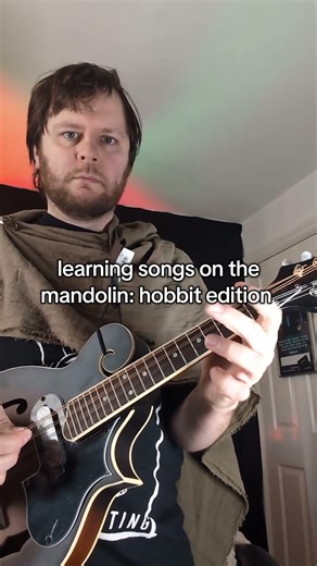 learning songs on the mandolin: hobbit edition
