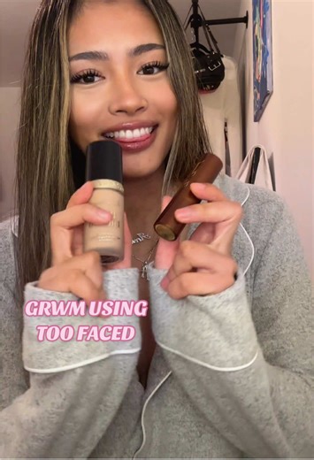 Get Ready with Me Using Too Faced Foundation