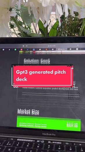 Unlocking the Power of GPT-3: AI Pitch Decks Made Easy