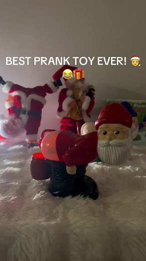 This Santa brings the party! 🎅✨ Music, lights, and bubble-farting madness! Kids and adults can't get enough! #FartingSanta #BubbleMachine #FunnyToys #UniqueGifts
