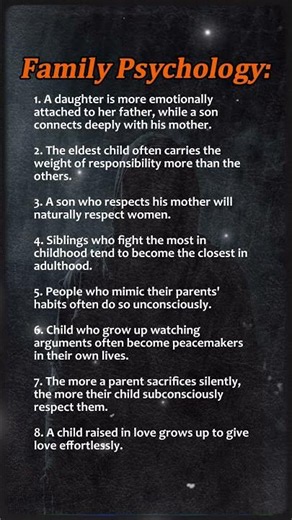 Top 8 Family Psychology Myths You Still Believe 🧠 #psychologyfacts
