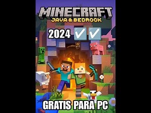 COMO INSTALAR MINECRAFT BEDROCK en PC | MÉTODO FÁCIL Y GRATIS PARA WINDOWS 10 (2024 ✅)