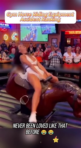 Gym Fail: Runaway Rodeo Machine Leaves Everyone Laughing
