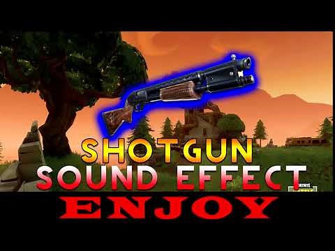 FORTNITE PUMP SHOTGUN SOUND EFFECT :)