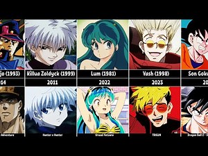 How Anime Characters Changed after Remake