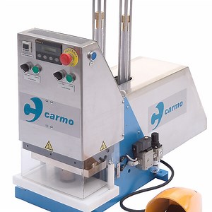 Eyelet machine for punching and HF welding plastic eyelets - CP8