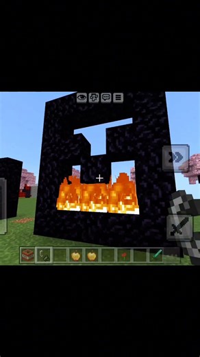 Minecraft nether portal video ⛏️