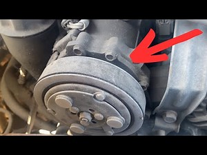 A/C Compressor Dodge RAM 4.7L 1500 2002-2008 Location and Replacement