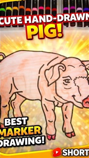 Coloring with Piggy #asmr #coloring #coloringadventure #coloringforkids