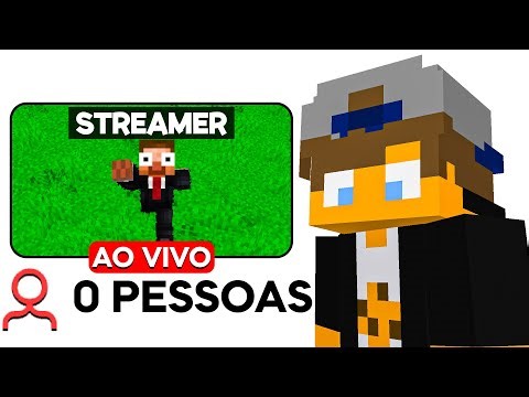 INVADINDO LIVE DE STREAMERS COM 0 PESSOAS