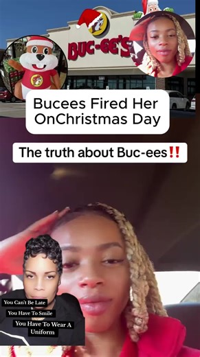 If you think bucees is its strict, wait until you get your new jod #bucees #christmas #employee #fired #fypage