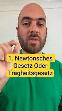 1. Newtonsches Gesetz oder Trägheitsgesetz Einfach Erklärt #physik #nachhilfe #mathemitdiego
