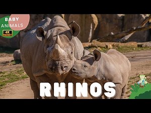 RHINOS | Learn All About Rhios | Animals for Kids | CuteKidsTV