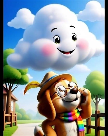 The Talking Cloud ☁️✨ | Imagination Story for Curious Kids | Professor Paws