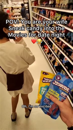 POVINME on Instagram: "Thanks @ryantrahan for blessing us with @joyridesweets ❤️👍 #pov #joyride #movies #datenight #reels"