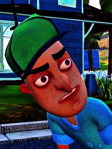HELLO NEIGHBOR MOMENT 😇😝 #helloneighbor #helloneighboranimation #edit