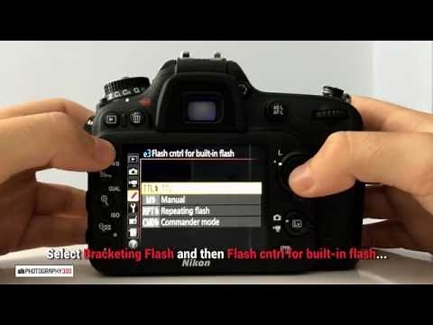 How to set Nikon D7200 \ D7500 \ D750 in Flash Commander Mode