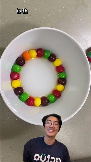 Simple and Easy Skittles Experiment! #STEMwithGU #science #scienceexperiment