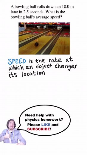 Physics Equation for Calculating Object Speed