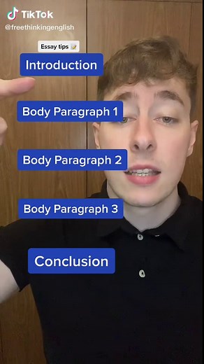 Essay Structure 📝 #essay #writing #writingtip #writingtips #writinghack #essayhack #essayhacks #writinghacks #examtips #english #inglese #fyp #fy #f