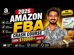 Free Amazon FBA Course 2026: Complete 6-Hour Tutorial for Beginners (Step-by-Step)