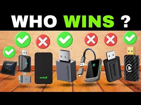✅TOP 7 Best Wireless CarPlay & Android Auto Adapters [2026] 🔥Fast, Easy Setup, No Lag, Plug & Play 🚗