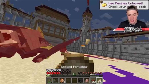 My pet vampire became unstoppable in Minecraft!
