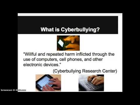 Cyberbullying Presentation - Shortened Version