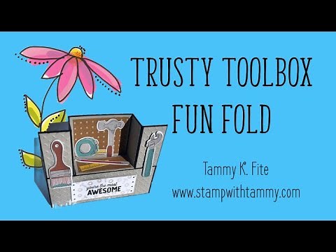 Stampin' Up! Trusty Toolbox Bench Card