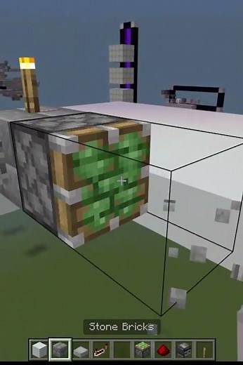 Glitched Minecraft Piston (Bedrock Edition)