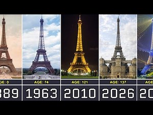 The Evolution of Eiffel Tower From 0 to 137 Year Old