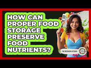 How Can Proper Food Storage Preserve Food Nutrients? - The Recovery Kitchen
