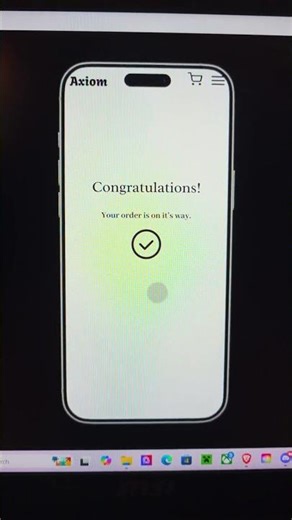 Figma project animation.