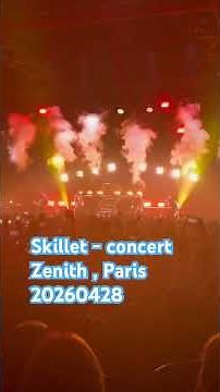 Skillet concert Zenith , Paris 20260428 -06