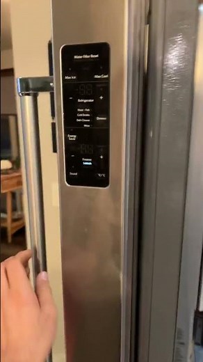 How to deactivate sabbath mode on kitchenaid fridge