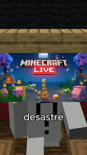 😞¡La Minecraft Live DECEPCIONA! #minecraft #viral #shorts