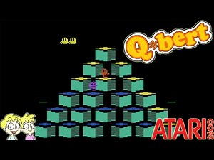 Q*bert - Atari 2600 Gameplay #BennyBros🎮