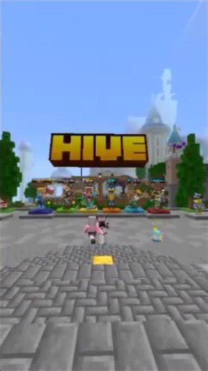 All games in THE HIVE minecraft bedrock | #shorts