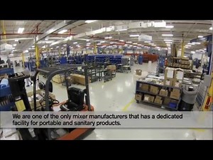 SPX FLOW Portable Mixer Facility in Rochester, NY