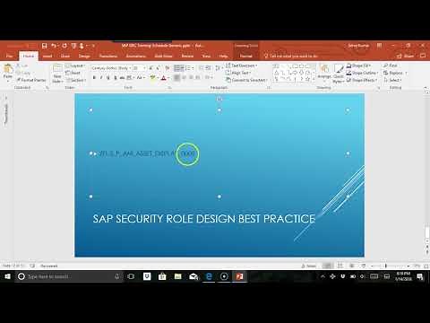 sap security role design best practice
