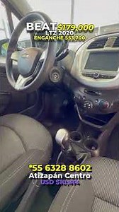 CHEVROLET BEAT LTZ 2020, de contado a tratar o desde el 30% de enganche, #chevrolet #beat #vseccion