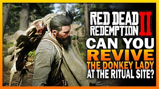 Can You Revive The Donkey Lady At The Pagan Ritual Site? Red Dead Redemption 2 Secrets