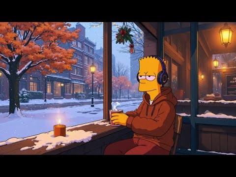 warm coffee ❄️☕ lofi hip hop ~ coffee vibes / night highway / calm focus