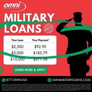New Rates, Same Commitment! We've got you covered with same-day access to your funds upon approval. Take advantage of these competitive rates - apply today!https://bit.ly/LowRate19 #militaryloans #army #airforce #marines #coastguard #navy #activeduty #personalloans | Omni Military Loans | Facebook
