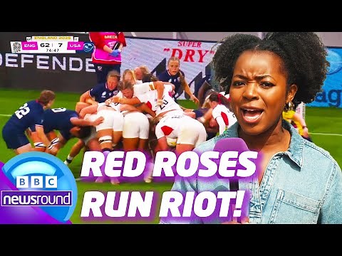 🏆 RWC 2025 HIGHLIGHTS: Week 1 Epic Moments & Record Wins! 🏟️ | Newsround