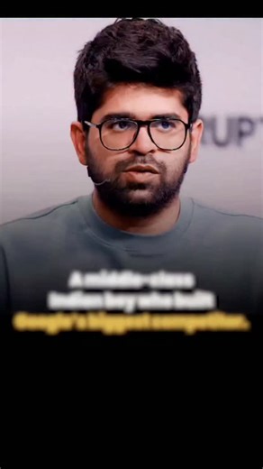 VICKY KUMAR on Instagram: "⚡ “How did a middle-class Chennai boy who FAILED to get Computer Science at IIT build an $18B Google-killer… backed by Jeff Bezos? 🚀💥 👉 AI startup, founder journey, disruption, scale, wealth, hustle, machine learning, unicorn, billionaire — this story will break your beliefs about success. What if FAILURE was your biggest weapon? 💭 Aravind Srinivas missed IIT Computer Science by 0.01 CGPA. Most people would quit. He didn’t. He taught himself Python, machine learnin