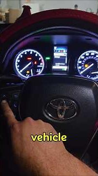 How to Reset Maintenance Light 2019 Toyota Camry SE ##car #toyota #camry #oil #oilchange #howto