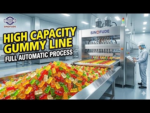How it Works: Fully Automatic Gummy Candy Making Machine Process