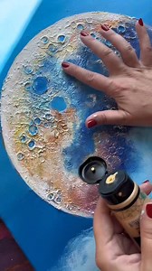 16K views · 169 reactions | Tutorial za slikanje meseca u neobičnim nijansama žute i rozike  #umetnost ► https://www.artmie.rs/metalik-akrilna-boja-acril-pro-art-composite-75-ml-KZTMETALLIC75 | ARTMIE.rs | Facebook