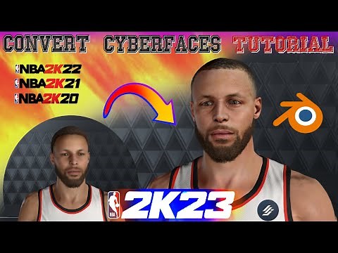 [2K23 Tutorial] Convert Characters from OLDER 2Ks in Blender using Mesh Data Transfer